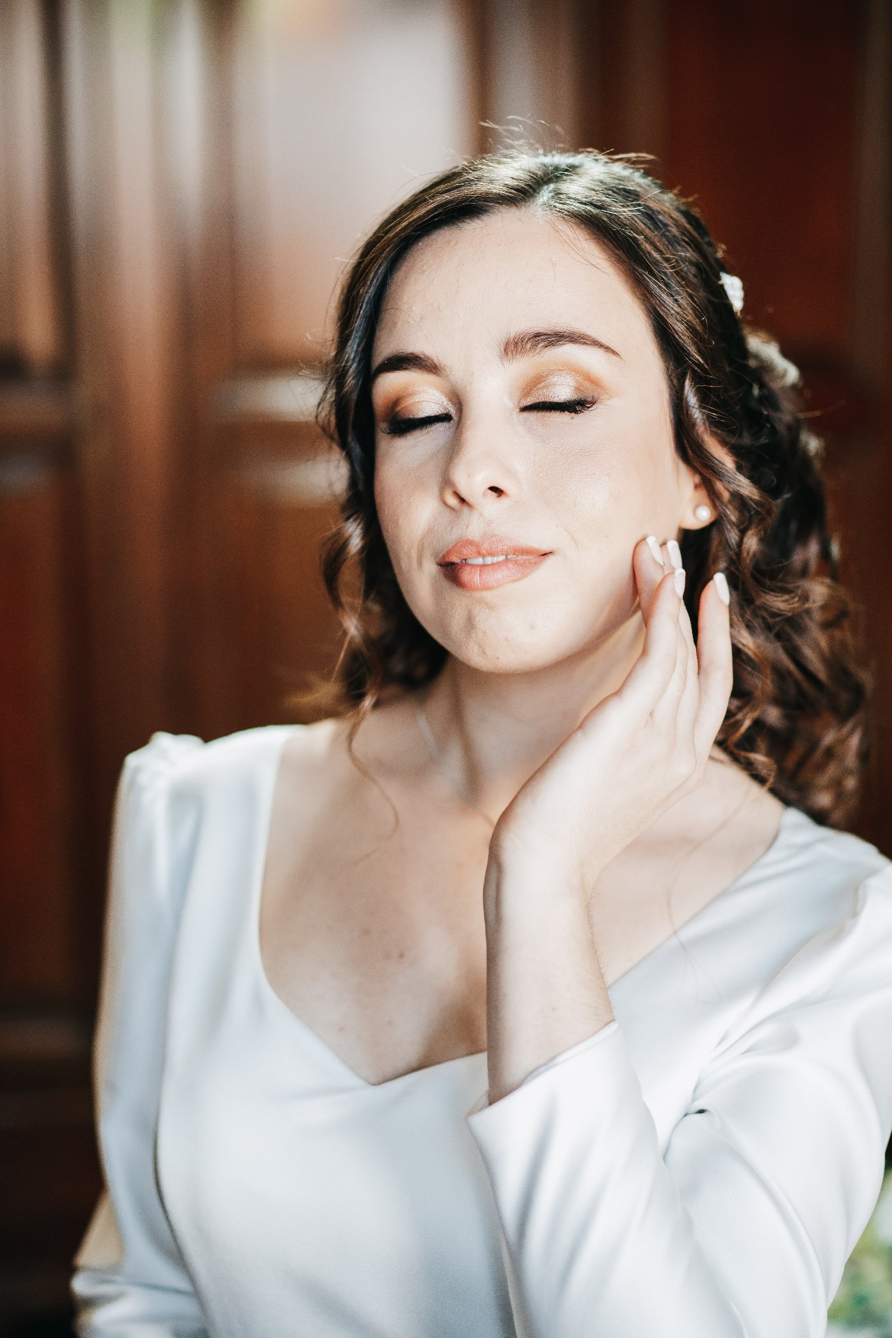 Sposa con gli occhi chiusi